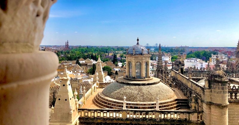 View from Seville Cathedral