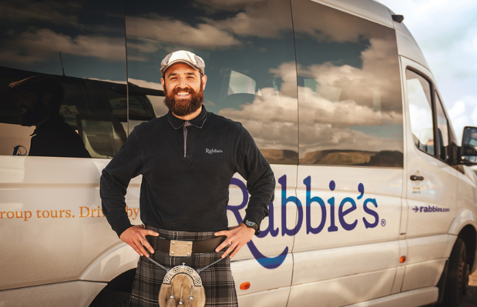 Rabbie's driver-guide