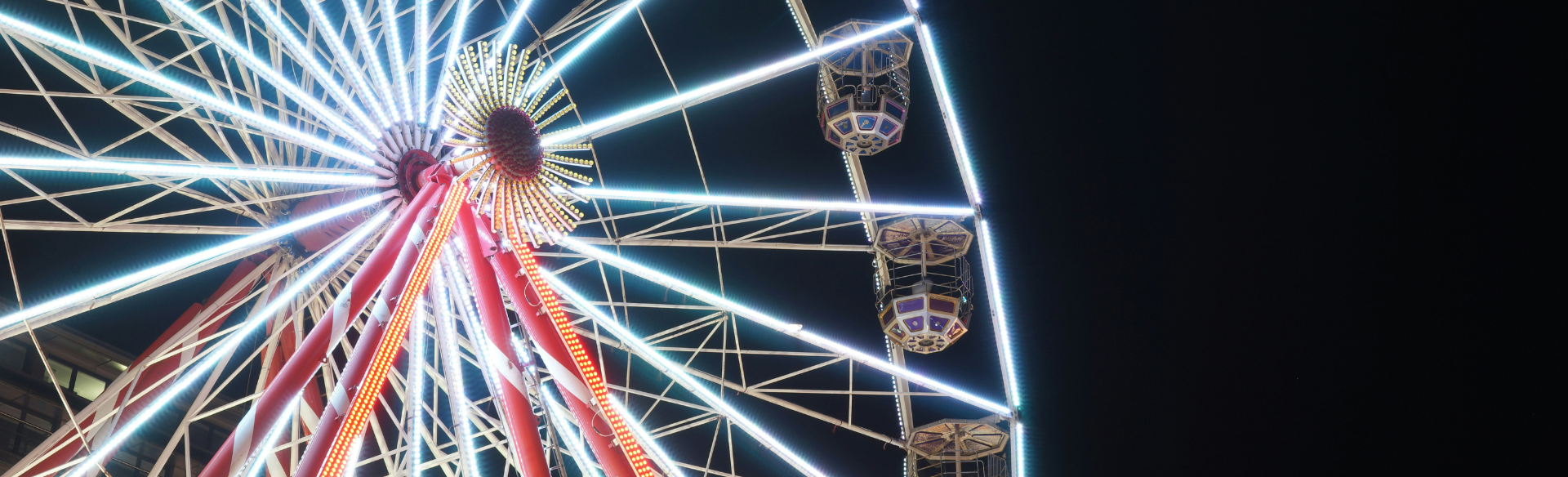 ferris wheel at christmas