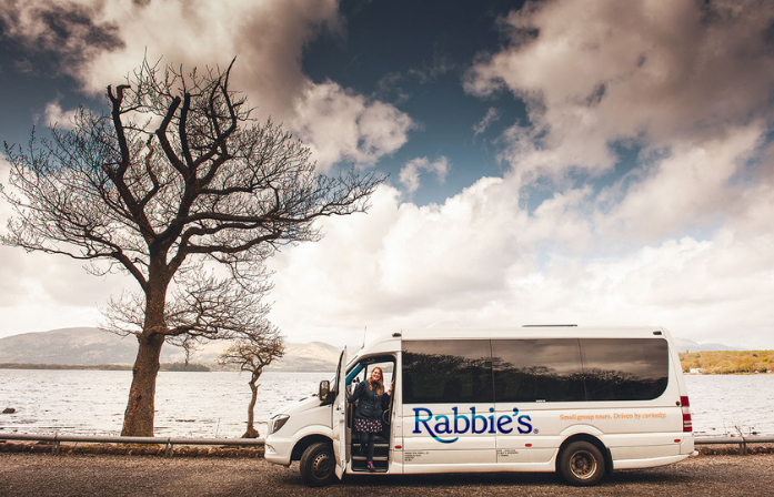 Rabbie's Tours bus