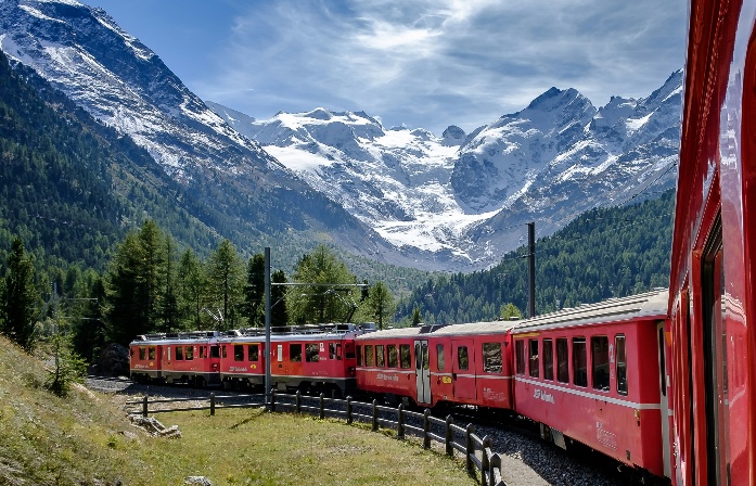 Bernina Express, Switzerland