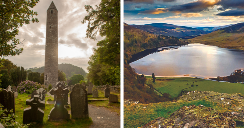 Glendalough and Wicklow Mountains 