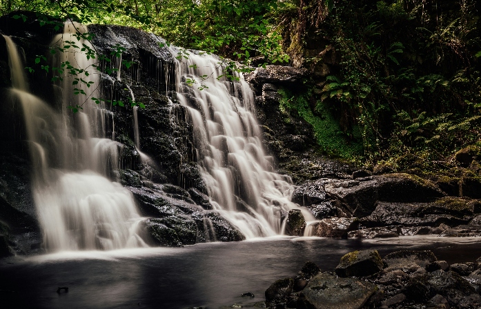 Waterfall at Glenariff Forest Park
