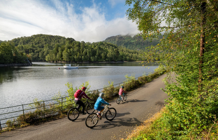 Loch Katrine bikes