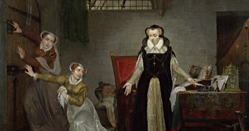 Why was Mary Queen of Scots imprisoned?